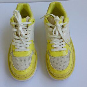 UGG Highland Sneakers Yellow Shoes Retro Style